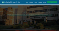 Desktop Screenshot of capitalphysicianservices.com