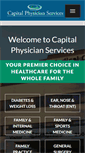 Mobile Screenshot of capitalphysicianservices.com